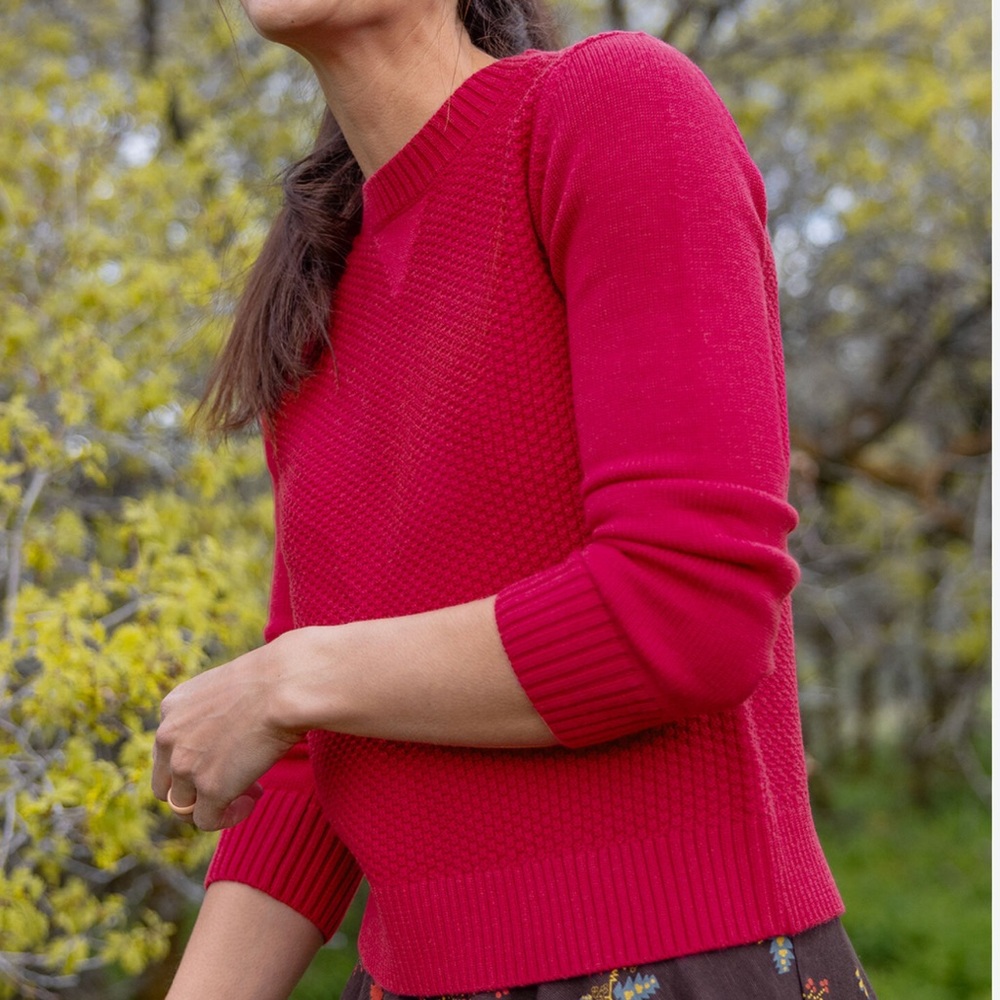 Title Nine Pink Sweater Large